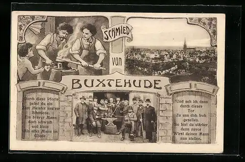 AK Buxtehude, Schmied mit Amboss