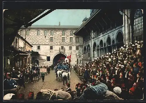 AK Constantinople, Devant Jéni-Djami