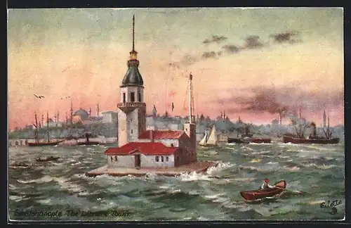 AK Constantinople, Leander`s Tower