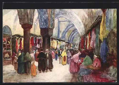 AK Constantinople, Le Grand Bazar de Stamboul