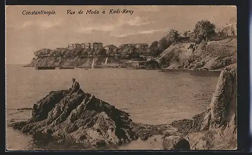 AK Constantinople, Vue de Moda à Kadi-Keuy