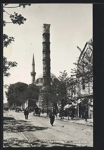 AK Constantinople, Colonne Brulée