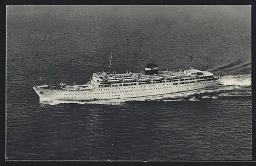 AK Passagierschiff Paquebot Kairouan auf hoher See