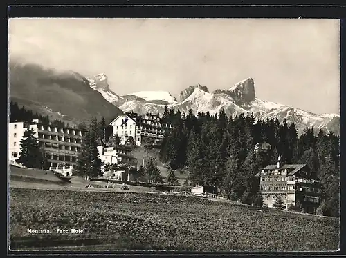 AK Montana, Parc Hotel gegen die Berge