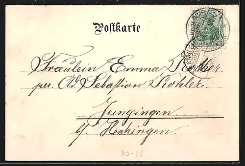 Lithographie Kavallerie reitet eine Attacke