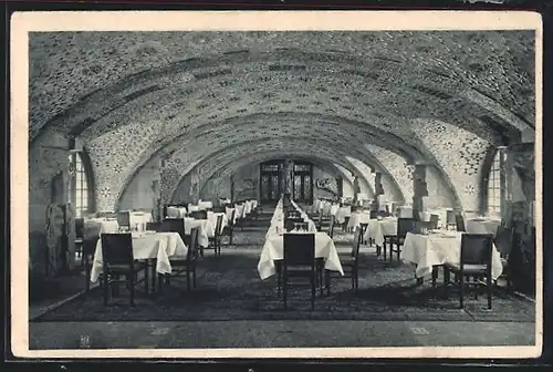 AK Berlin-Tiergarten, Gasthaus Weinhaus Rheingold, Stein-Saal, Potsdamer Platz, Innenansicht