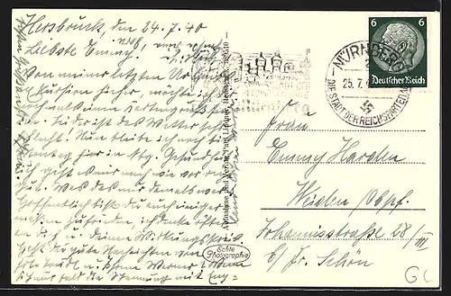 AK Hersbruck, Partie an der Pegnitz