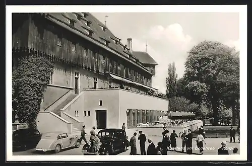 AK Konstanz / Bodensee, Cafe am Konzil