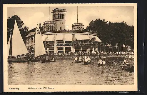 AK Hamburg, Gasthaus Uhlenhorster Fährhaus