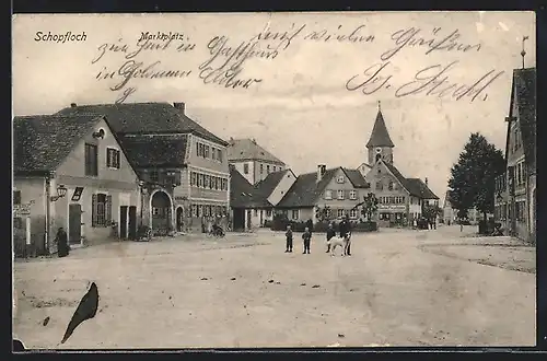 AK Schopfloch, Marktplatz