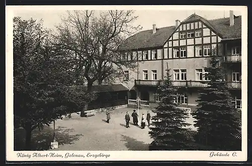AK Gelenau / Erzgebirge, König Albert-Heim