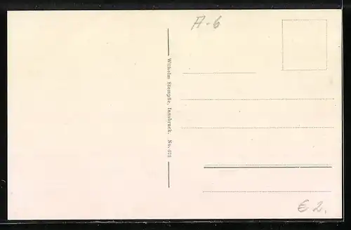 AK Schwaz in Tirol, Totale mit Kirche und Hochnissl