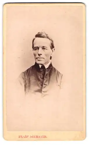 Fotografie Franz Neumayer, München, Portrait Geistlicher