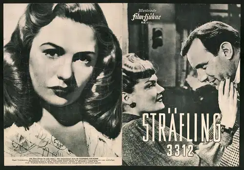 Filmprogramm IFB Nr. 459, Sträfling 3312, Sally Gray, Trevor Howard, Regie Cavalcanti