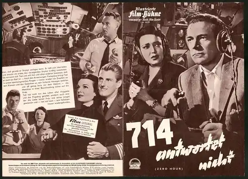 Filmprogramm IFB Nr. 4409, 714 antwortet nicht, Dana Andrews, Linda Darnell, Regie Hall Bartlett