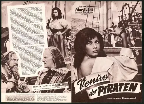 Filmprogramm IFB Nr. 5669, Venus der Piraten, Gianna Maria Canale, Scilla Gable, Massiomo Serato, Regie Mario Costa