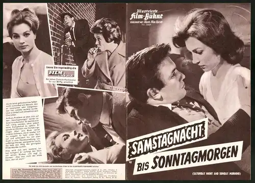 Filmprogramm IFB Nr. 5664, Samstagnacht bis Sonntagmorgen, Albert Finney, Shirley Ann Field, Regie Karel Reisz