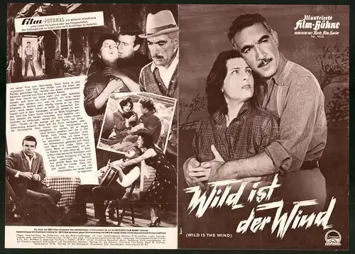 Filmprogramm IFB Nr. 4426, Wild ist der Wind, Anna Magnani, Anthony Quinn, Lily Valente, Regie George Cukor