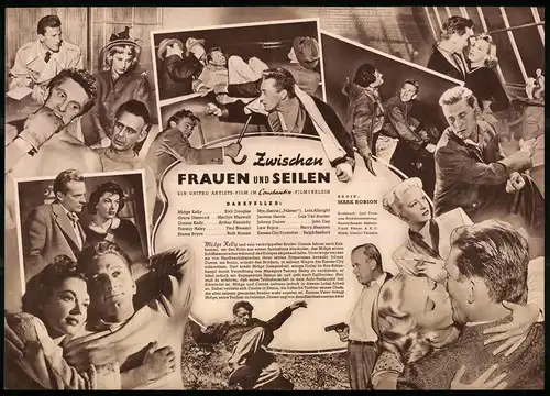 Filmprogramm IFB Nr. 1407, Zwischen Frauen und Seilen, Kirk Douglas, Marilyn Maxwellm Arthur Kennedy, Regie Mark Robson