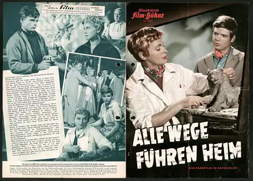 Filmprogramm IFB Nr. 3967, Alle Wege führen Heim, Luise Ullrich, Günther Lüders, Christian Doermer, Regie Hans Deppe