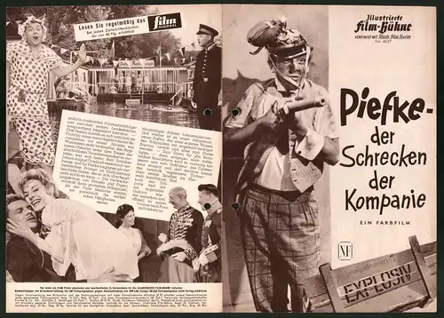 Filmprogramm IFB Nr. 4527, Piefke - der Schrecken der Kompanie, Harald Juhnke, Hubert v. Meyernick, Regie Wolfg. Wehrum