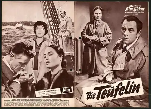 Filmprogramm IFB Nr. 4722, Die Teufelin, John Ireland, Ellen Schwiers, Brigitta Andersson, Regie Tom Younger