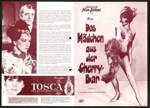 Filmprogramm IFB Nr. 7471, Das Mädchen aus der Cherry-Bar, Shirley MacLaine, Michael Cain, Regie Ronald Neame