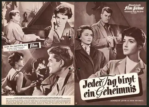 Filmprogramm IFB Nr. 4749, Jeder Tag birgt ein Geheimnis, Jean Marais, Daniele Delorme, Regie Claude Boissol
