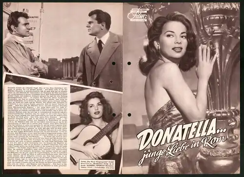 Filmprogramm DNF, Donatella...junge Liebe in Rom, Elsa Martinelli, Gabriel ferzetti, Regie Mario Monicelli