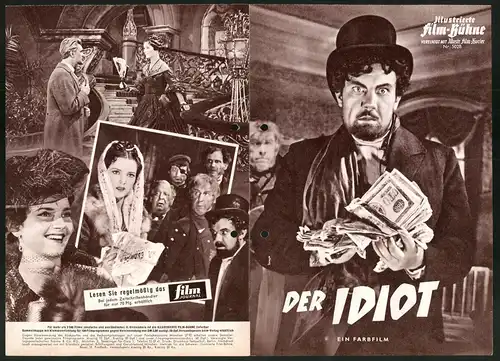 Filmprogramm IFB Nr. 5028, Der Idiot, Julia Borissowa, Juri Jakowiew, Regie Iwan Pyrjew