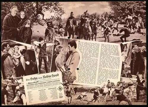 Filmprogramm IFB Nr. 4718, Der Sohn von Robin Hood, Al Hedison, June Laverick, David Ferrar, Regie George Sherman