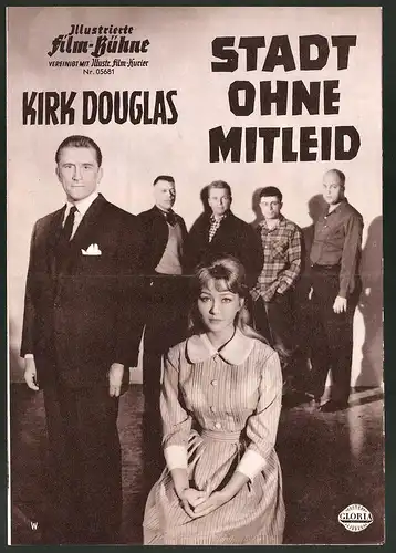 Filmprogramm IFB Nr. 05681, Stadt ohne Mitleid, Kirk Douglas, Barbara Rütting, Regie Gottfried Reinhardt