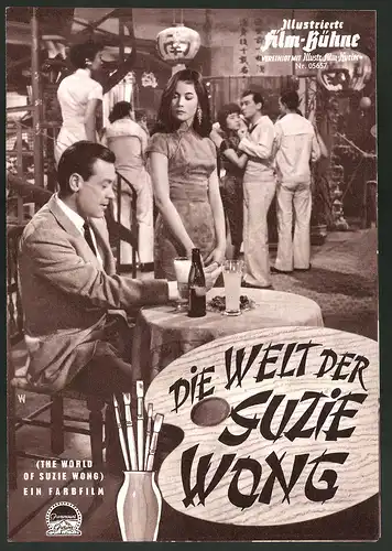 Filmprogramm IFB Nr. 05657, Die Welt der Suzie Wong, William Holden, Nancy Kwan, Regie Richard Quine
