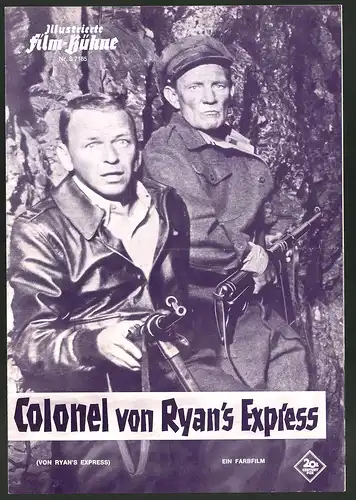 Filmprogramm IFB Nr. S 7185, Colonel von Ryan`s Express, Frank Sinatra, Trevor Howard, Regie Mark Robson
