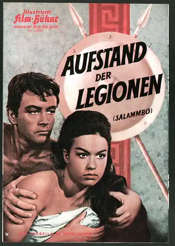 Filmprogramm IFB Nr. 05259, Aufstand der Legionen, Jeanne Valerie, Jacques Sernas, Regie Sergio Grieco