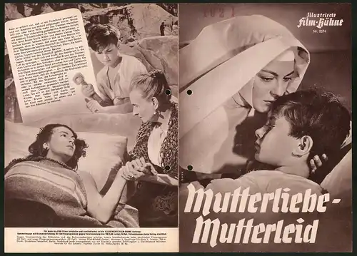 Filmprogramm IFB Nr. 2074, Mutterliebe - Mutterleid, Francoise Rosay, Amedeo Nazzari, Regie Raffaello Matarazzo