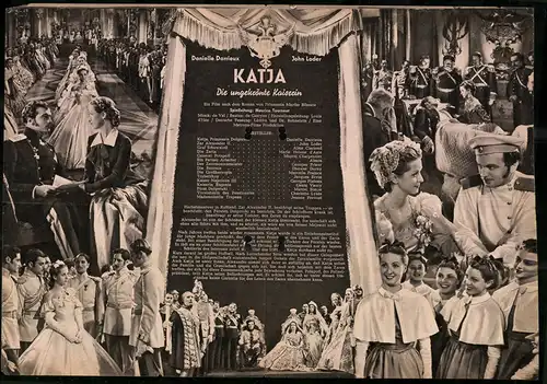 Filmprogramm IFB Nr. 388, Katja die umgekrönte Kaiserin, Danielle Darrieux, John Loder, Regie Maruice Tourneur