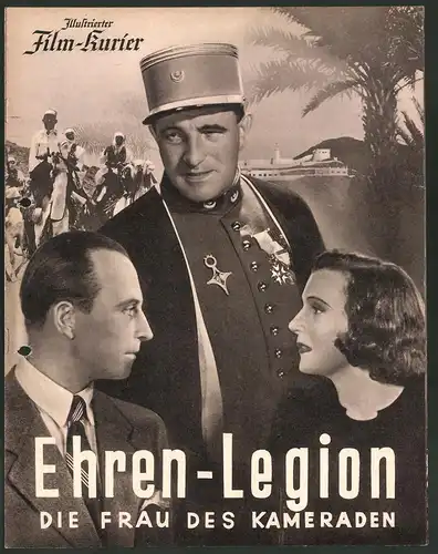 Filmprogramm IFK Nr. 2819, Ehren-Legion die Frau des Kameraden, Marie Bell, Charles Vanel, Regie M. Gleize