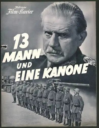 Filmprogramm IFK Nr. 2900, 13 Mann und eine Kanone, Friedrich Kayssler, Otto Wernicke, Regie Johannes Meyer