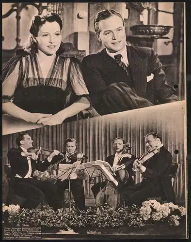 Filmprogramm IFK Nr. 2966, Renate im Quartett, Käthe von Nagy, Gustav Fröhlich, Hans Brausevetter, Regie Paul Verhoeven