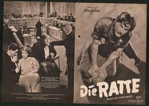 Filmprogramm IFB Nr. 341, Die Ratte, Hugh Miller, Gordon Mac Leod, Regie Jack Raymond