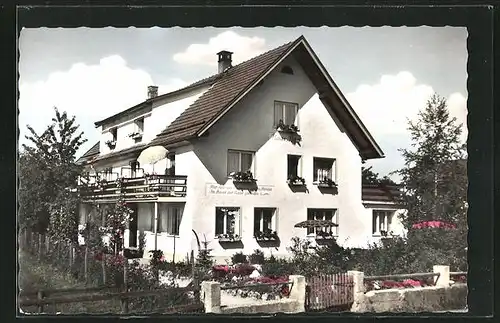 AK Scheidegg / Allgäu, Hotel Ilga im Sonnenschein