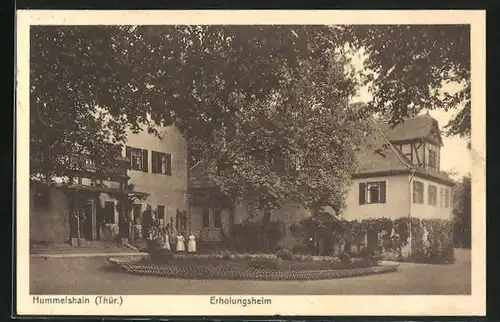 AK Hummelshain (Thür.), Partie am Erholungsheim