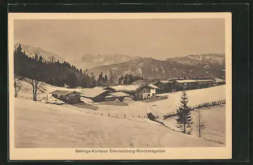 AK Obersalzberg-Berchtesgaden, Gebirgs-Kurhaus