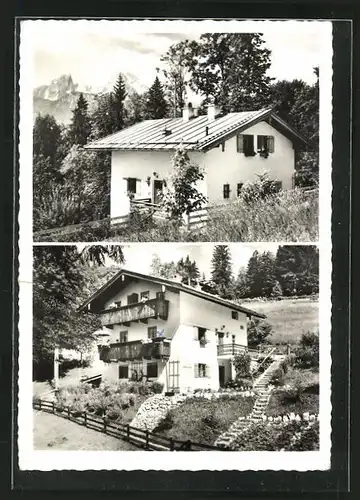 AK Berchtesgaden, Hotel Haus Tränkwald am Kälberstein