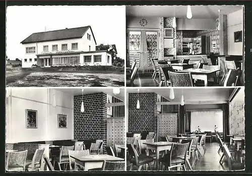 AK Neunkirchen /Saar, Café Ursula, Spieserstrasse 103