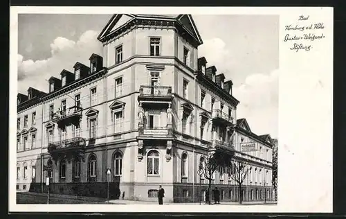 AK Bad Homburg, Gebäude d. Gustav Weigand Stiftung