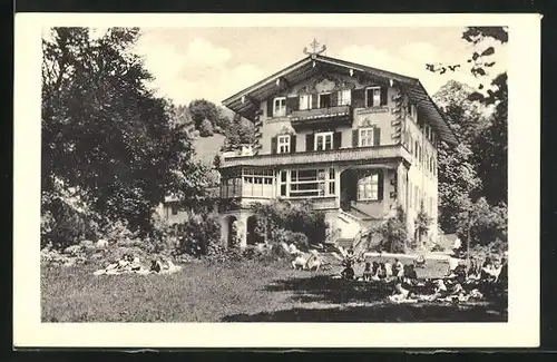AK Tegernsee, Kinder- und Jugendheim See und Berg, Schwaighofstrasse 189