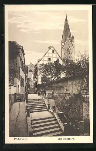 AK Paderborn, Treppenaufgang am Rothoborn