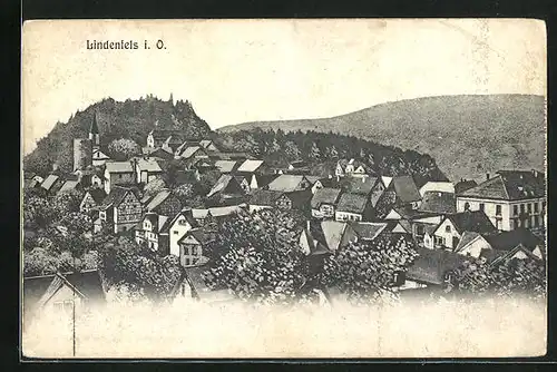 AK Lindenfels i. O., Ortspanorama